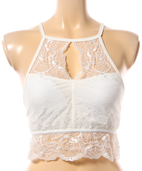 GYDA（ジェイダ）の「アメスリレースビスチェ（その他トップス・レディース・ブラック/オフホワイト/ピンク・FREE）」の10枚目の写真