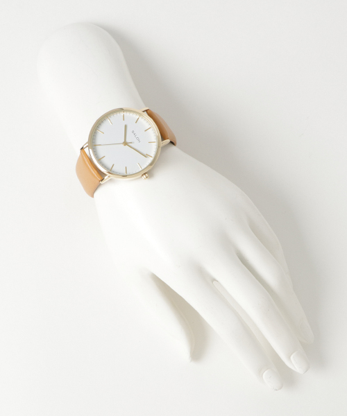 SALON（サロン）の「ラウンドフェイスウォッチ（アナログ腕時計・レディース・ブラウン/キャメル/ブラック・FREE）」の9枚目の写真