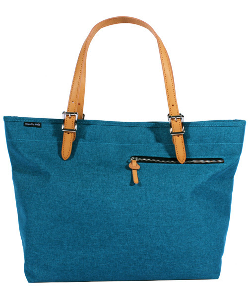 8(eight)(エイト)の「シンプル トートバッグ A4 ナイロン(トートバッグ・メンズ・ブラック/ネイビー/エメラルド/ダークグレー・FREE)」の4枚目の写真