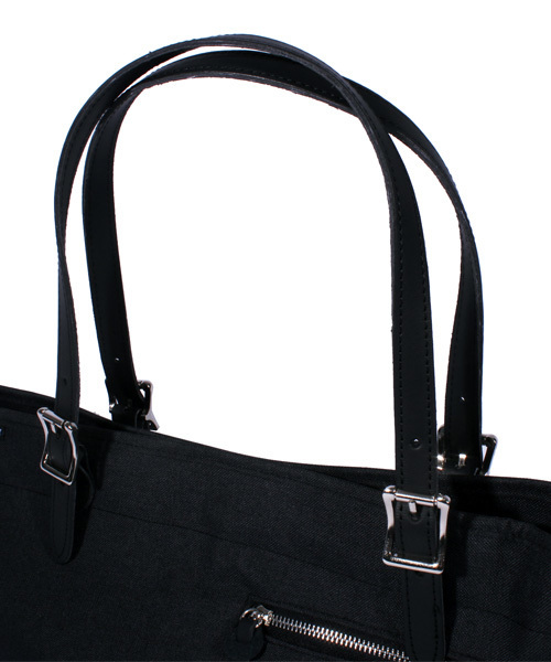 8(eight)(エイト)の「シンプル トートバッグ A4 ナイロン(トートバッグ・メンズ・ブラック/ネイビー/エメラルド/ダークグレー・FREE)」の19枚目の写真