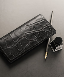 Mia Borsa（ミアボルサ）の「クロコダイル型押しレザー 長財布（財布）」