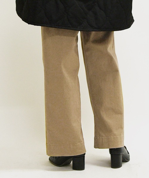 and it_(アンドイット)の「ストレッチツイルセミワイドパンツ(その他パンツ・レディース・ブラック/カーキ/ベージュ・LL/L/3L/M/4L)」の11枚目の写真