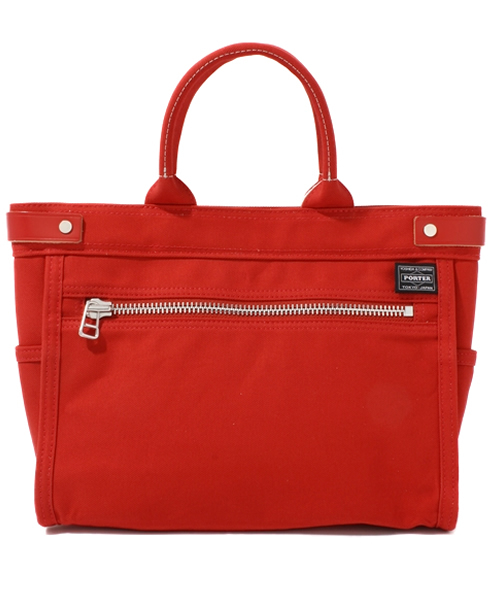 PORTER（ポーター）の「PORTER GIRL NAKED TOTE BAG SMALL <B印 YOSHIDA SELECT>（トートバッグ・レディース・ベージュ/レッド/ネイビー・ONE SIZE）」の14枚目の写真
