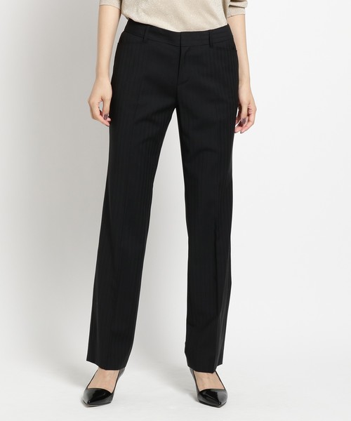 INDIVI（インディヴィ）の「CRアルティニ（スーツパンツ・レディース・ブラック/ネイビー/グレー・40/38/36/34）」の9枚目の写真