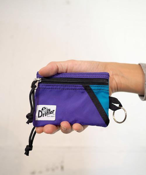 Drifter(ドリフター)の「KEY COIN POUCH/キーコインポーチ(コインケース/札入れ)」|パープル