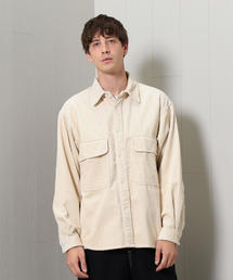 H　BEAUTY&YOUTH UNITED ARROWS | ＜H＞WASHED CORDUROY CPO SHIRT/シャツ(シャツ/ブラウス)