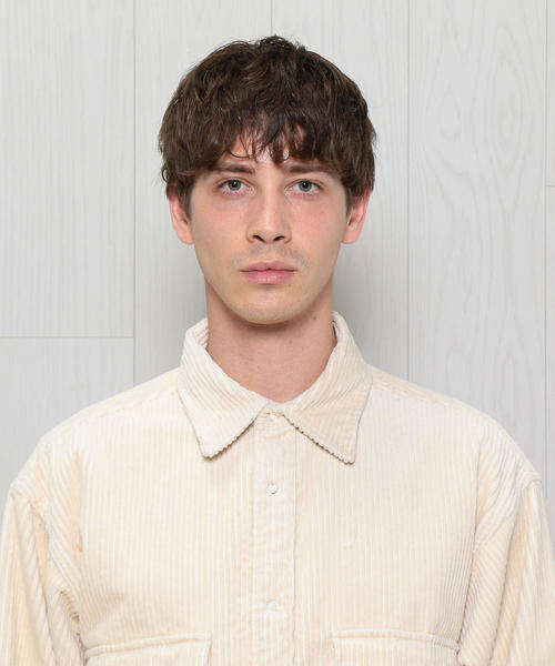 H　BEAUTY&YOUTH UNITED ARROWS（エイチビューティーアンドユースユナイテッドアローズ）の「＜H＞WASHED CORDUROY CPO SHIRT/シャツ（シャツ/ブラウス・メンズ・ダークグリーン/ナチュラル/ライトブルー・SMALL/MEDIUM/LARGE）」の5枚目の写真