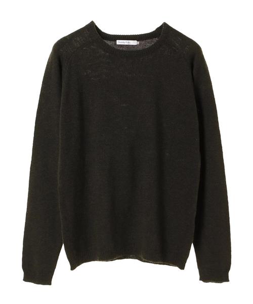 SEVENDAYS=SUNDAY（セブンデイズサンデイ）の「・ウォッシャブルラムウール混ニットプルオーバー（ニット/セーター・メンズ・ベージュ/パープル/ネイビー/グレー/カーキ/オレンジ・M/L）」の16枚目の写真