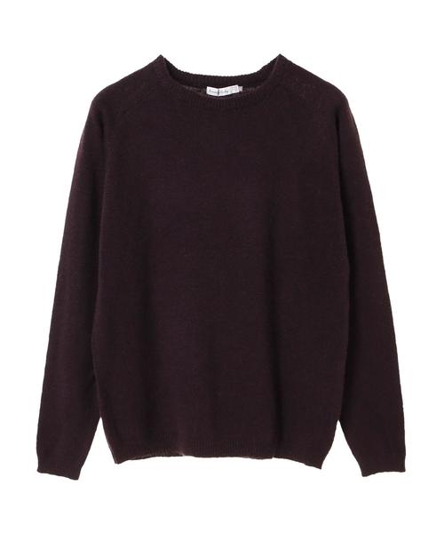 SEVENDAYS=SUNDAY（セブンデイズサンデイ）の「・ウォッシャブルラムウール混ニットプルオーバー（ニット/セーター・メンズ・ベージュ/パープル/ネイビー/グレー/カーキ/オレンジ・M/L）」の9枚目の写真