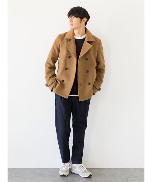 SEVENDAYS=SUNDAY（セブンデイズサンデイ）の「・ウォッシャブルラムウール混ニットプルオーバー（ニット/セーター・メンズ・ベージュ/パープル/ネイビー/グレー/カーキ/オレンジ・M/L）」の11枚目の写真