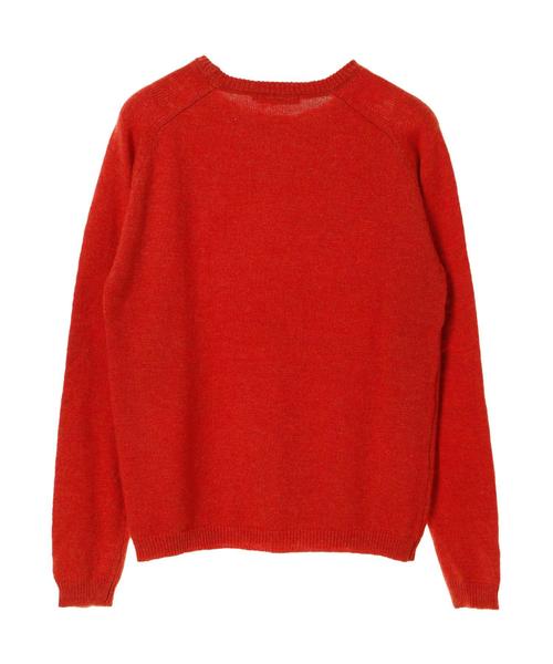 SEVENDAYS=SUNDAY（セブンデイズサンデイ）の「・ウォッシャブルラムウール混ニットプルオーバー（ニット/セーター・メンズ・ベージュ/パープル/ネイビー/グレー/カーキ/オレンジ・M/L）」の13枚目の写真