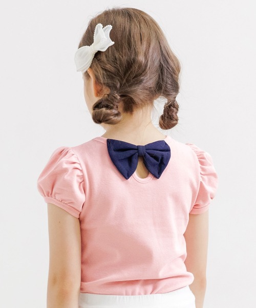 Bee des Bee（ビーデスビー）の「選べるデザイン 半袖Tシャツ（Tシャツ/カットソー・キッズ・ネイビー/ピンク/サックスブルー/ミント/ラベンダー/ブルー系その他/ホワイト×ブラック/ピンク系その他/ブルー系その他2/パープル系その他/ブルー系その他3/ブルー系その他4/パープル系その他2/イエロー/ブルー系その他5/チャコール/コバルトブルー・90cm/110cm/100cm/120cm/130cm/140cm/150cm）」の16枚目の写真