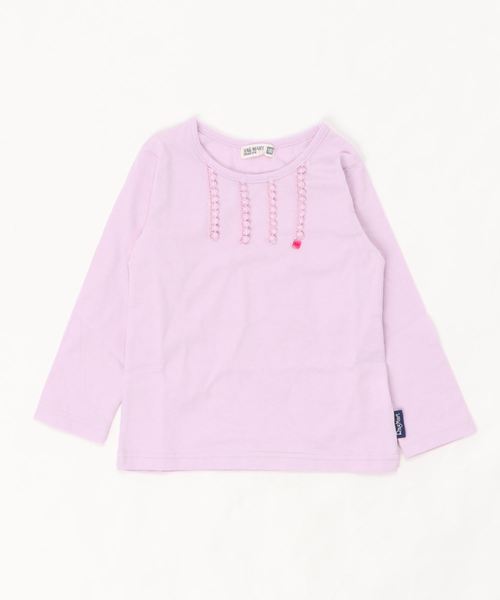 RAGMART（ラグマート）の「ロングスリーブTシャツ（Tシャツ/カットソー・キッズ・オフホワイト/ピンク/イエロー・110cm/100cm/120cm/130cm）」の3枚目の写真