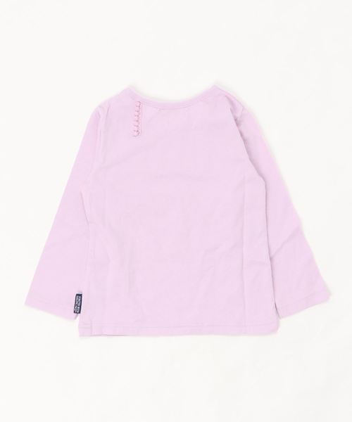 RAGMART（ラグマート）の「ロングスリーブTシャツ（Tシャツ/カットソー・キッズ・オフホワイト/ピンク/イエロー・110cm/100cm/120cm/130cm）」の4枚目の写真