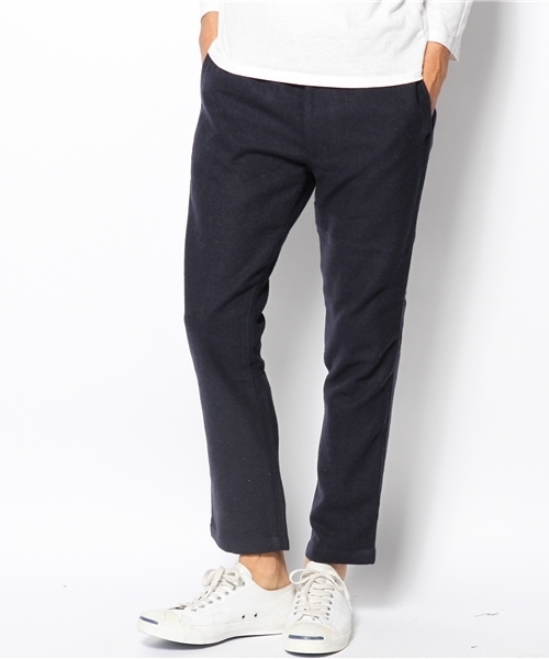 CIAOPANIC(チャオパニック)の「【Ciaopanic】 ソフトメランジウールクロップドパンツ(その他パンツ・メンズ・カーキ/ブラック/ネイビー/グレー・SMALL/MEDIUM/LARGE)」の4枚目の写真