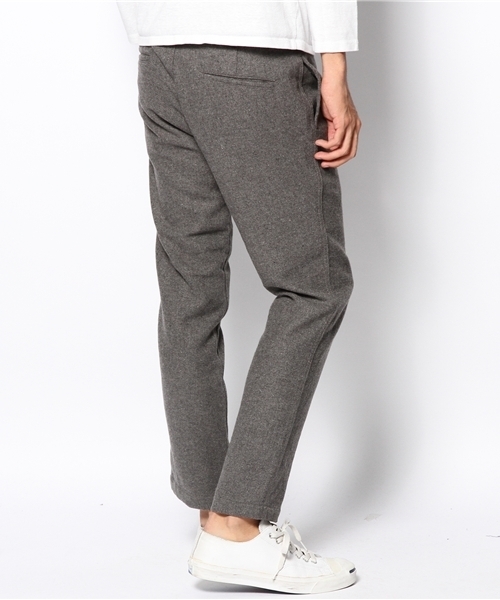 CIAOPANIC(チャオパニック)の「【Ciaopanic】 ソフトメランジウールクロップドパンツ(その他パンツ・メンズ・カーキ/ブラック/ネイビー/グレー・SMALL/MEDIUM/LARGE)」の6枚目の写真