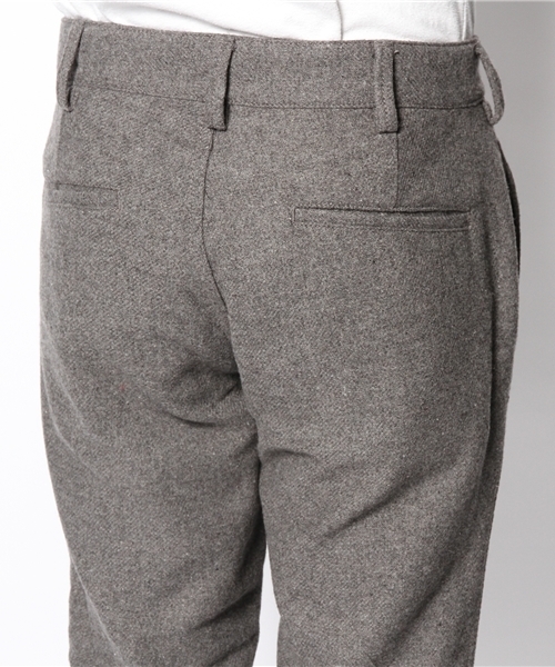 CIAOPANIC(チャオパニック)の「【Ciaopanic】 ソフトメランジウールクロップドパンツ(その他パンツ・メンズ・カーキ/ブラック/ネイビー/グレー・SMALL/MEDIUM/LARGE)」の8枚目の写真