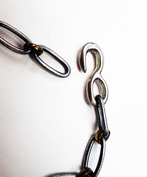 GARA（ガラ）の「GARA:PERIMETRY NECKLACE（ネックレス・メンズ・シルバー・ONE SIZE）」の2枚目の写真