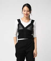 TAN | 【TAN】メッシュキャミソール 19SS-24(ベスト)