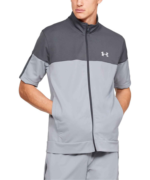 アンダーアーマー　半袖　フルジップ　２XL UNDER ARMOUR アンダーアーマー ジャージ メンズ UNDERARMOUR