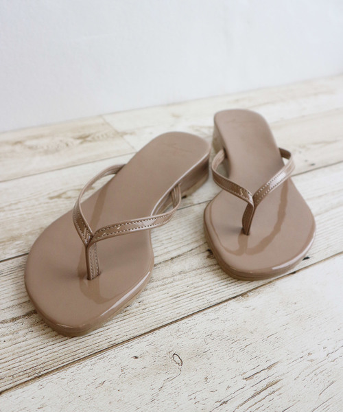 AMERICAN HOLIC（アメリカンホリック）の「トングサンダル（サンダル・レディース・ダークブラウン/ベージュ/アイボリー/その他6・S/M/L）」の3枚目の写真