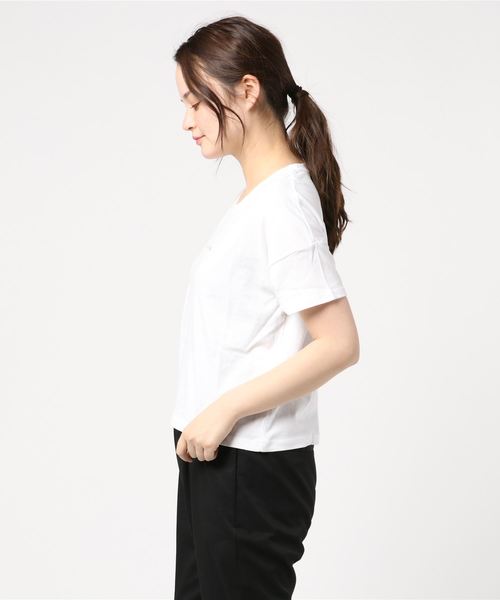 BILLABONG（ビラボン）の「半袖Tシャツ BILLABONG AJ013-231（Tシャツ/カットソー・レディース・ホワイト/ブラック/ピンク・M/L）」の4枚目の写真