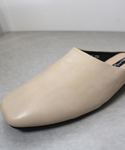 chuclla（チュクラ）の「【chuclla】バブーシュ スクエア フラットシューズ chw745（スリッポン・レディース・ベージュ/ブラウン/モカ・38/39/36/37/35）」の12枚目の写真