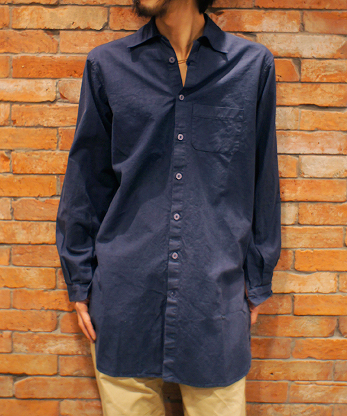 CIAOPANIC（チャオパニック）の「【Ciaopanic】　SWDグランパシャツ（シャツ/ブラウス・メンズ・ホワイト/ネイビー/グレー・FREE）」の3枚目の写真