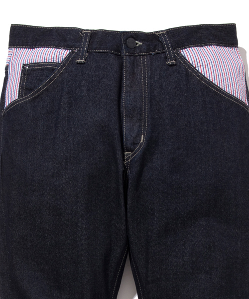 XLARGE（エクストララージ）の「LEE 5 POCKET PANT  / リー（デニムパンツ・メンズ・インディゴブルー・34inch/36inch/30inch/32inch）」の4枚目の写真