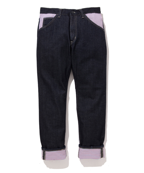 XLARGE（エクストララージ）の「LEE 5 POCKET PANT  / リー（デニムパンツ・メンズ・インディゴブルー・34inch/36inch/30inch/32inch）」の3枚目の写真