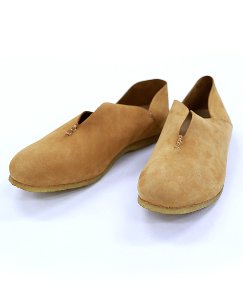 punto pigro（プントピグロ）の「ヌバックスリッポン (PUNTO PIGRO)（その他シューズ・メンズ・ホワイト/ネイビー/キャメル・27.5/26.5）」の13枚目の写真