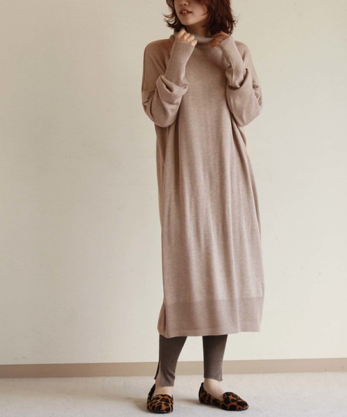 アンチピリングタートルネックニットワンピース ワンピース ワンピース Her Her セール Hercloset ワンピース Closet ハークローゼット のファッション