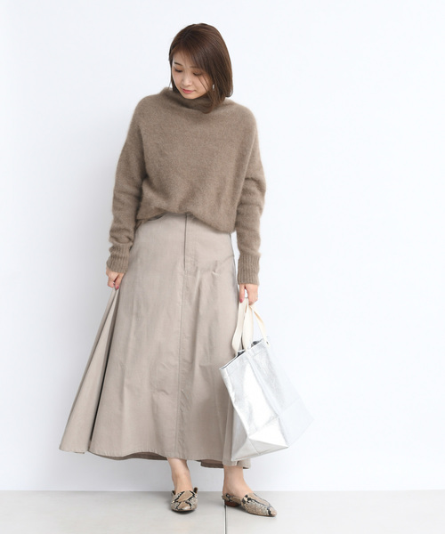 DouDou(ドゥドゥ)の「フェレットタートル(ニット/セーター・レディース・モカ/ベージュ/サックスブルー・FREE)」の17枚目の写真