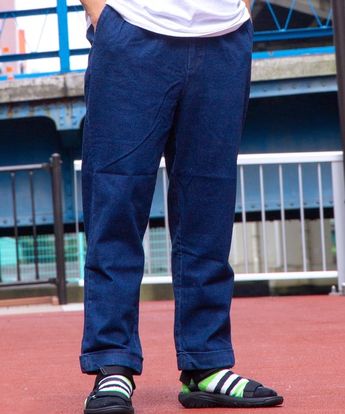 JACKROSE(ジャックローズ)の「ルーズフィットワイドデニム(デニムパンツ・メンズ・インディゴブルー/ブルー・M/L)」の2枚目の写真