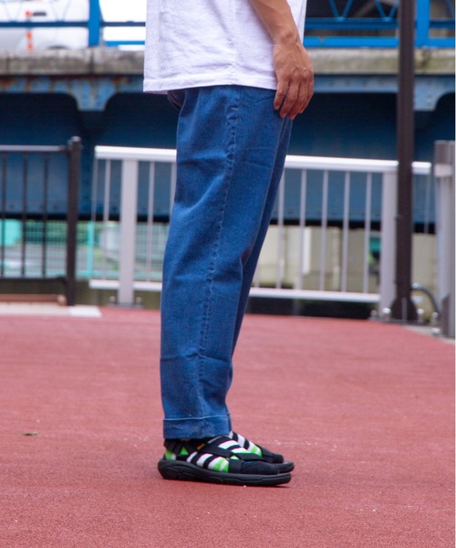 JACKROSE(ジャックローズ)の「ルーズフィットワイドデニム(デニムパンツ・メンズ・インディゴブルー/ブルー・M/L)」の6枚目の写真