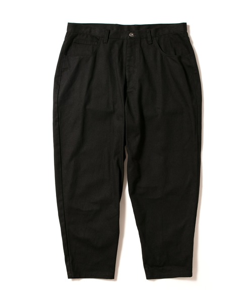 APPLEBUM（アップルバム）の「Loose Color Tapered Pants（デニムパンツ・メンズ・ブラック/ブラウン/カーキ・MEDIUM/LARGE/X-LARGE）」の4枚目の写真