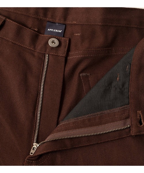 APPLEBUM（アップルバム）の「Loose Color Tapered Pants（デニムパンツ・メンズ・ブラック/ブラウン/カーキ・MEDIUM/LARGE/X-LARGE）」の12枚目の写真