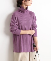 SLOBE IENA | ホールガーメントリブタートルプルオーバー◆(ニット/セーター)