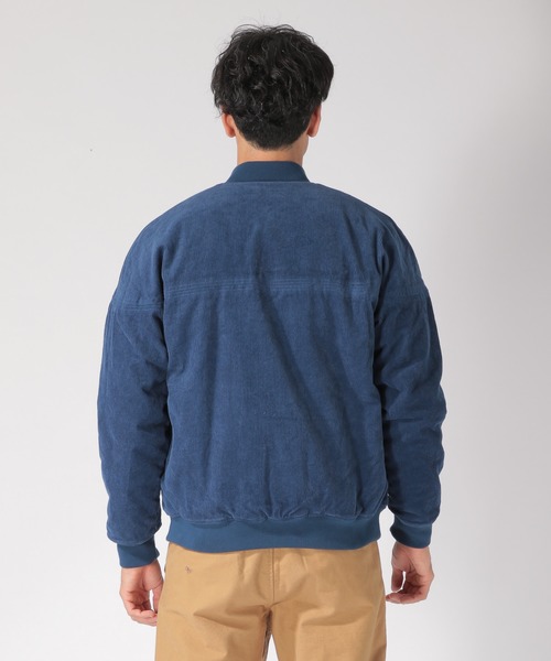 BAYFLOW（ベイフロー）の「コール×ボアリバーシブルブルゾン（ブルゾン・メンズ・ベージュ/ブルー/チャコール・SMALL/MEDIUM/LARGE）」の9枚目の写真