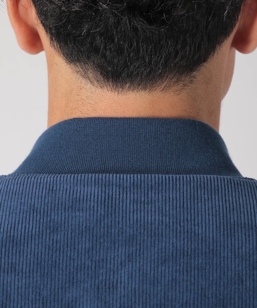 BAYFLOW（ベイフロー）の「コール×ボアリバーシブルブルゾン（ブルゾン・メンズ・ベージュ/ブルー/チャコール・SMALL/MEDIUM/LARGE）」の16枚目の写真