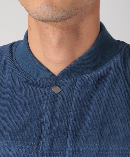 BAYFLOW（ベイフロー）の「コール×ボアリバーシブルブルゾン（ブルゾン・メンズ・ベージュ/ブルー/チャコール・SMALL/MEDIUM/LARGE）」の20枚目の写真