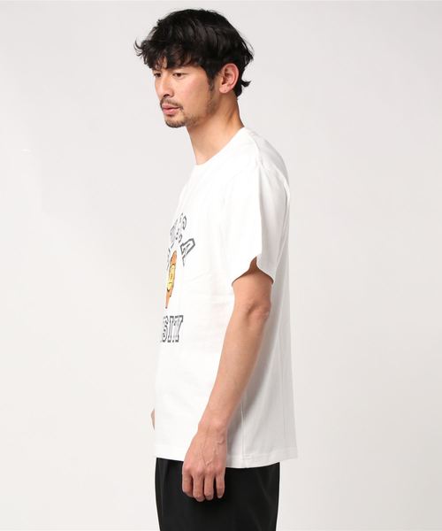 BUCCA 44（ブッカフォーティーフォー）の「【BUCCA 44】ライオンプリントT（Tシャツ/カットソー・メンズ・杢グレー/ホワイト/グリーン・X-LARGE/XXX-LARGE/LARGE/XX-LARGE/MEDIUM）」の9枚目の写真