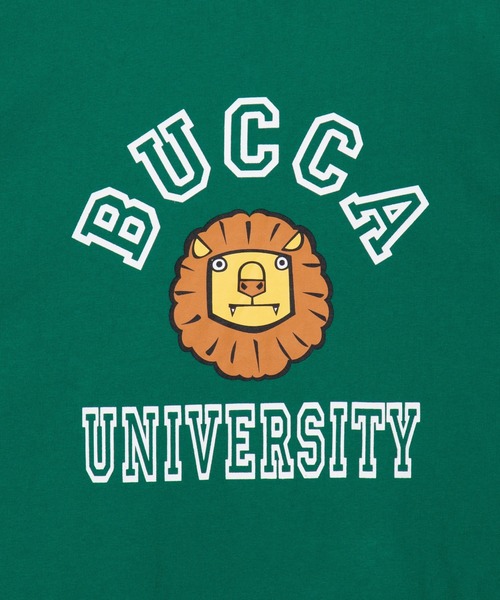 BUCCA 44（ブッカフォーティーフォー）の「【BUCCA 44】ライオンプリントT（Tシャツ/カットソー・メンズ・杢グレー/ホワイト/グリーン・X-LARGE/XXX-LARGE/LARGE/XX-LARGE/MEDIUM）」の6枚目の写真