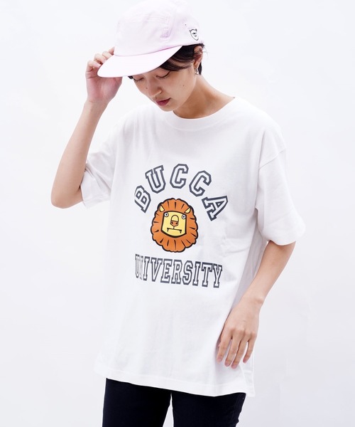 BUCCA 44（ブッカフォーティーフォー）の「【BUCCA 44】ライオンプリントT（Tシャツ/カットソー・メンズ・杢グレー/ホワイト/グリーン・X-LARGE/XXX-LARGE/LARGE/XX-LARGE/MEDIUM）」の18枚目の写真