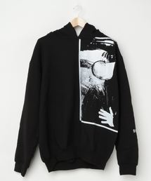 RIOT HILL(ライオットヒル) BLACK RIOT HOODIE