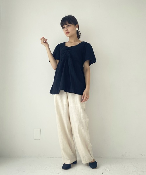 Heather（ヘザー）の「アサコンパンツ 887380（その他パンツ・レディース・ベージュ系その他/イエロー系その他・FREE）」の12枚目の写真