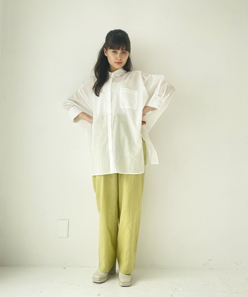 Heather（ヘザー）の「アサコンパンツ 887380（その他パンツ・レディース・ベージュ系その他/イエロー系その他・FREE）」の14枚目の写真