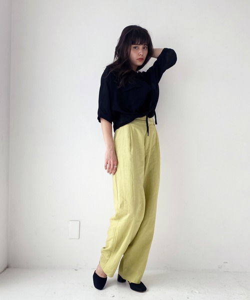 Heather（ヘザー）の「アサコンパンツ 887380（その他パンツ・レディース・ベージュ系その他/イエロー系その他・FREE）」の15枚目の写真