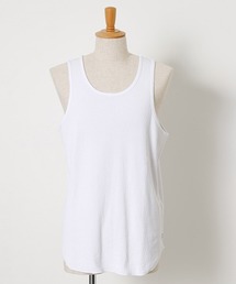 AZUL by moussy | HEAVY WAFFLE TANK TOP/ヘビーワッフルタンクトップ(タンクトップ)