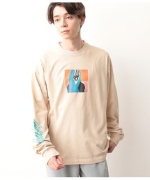 JUNRED | 【Ryuji KamiyamaxJUNREDコラボ】アート長袖Tシャツ(Tシャツ/カットソー)